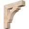 Ekena Millwork Merced Block Smooth Bracket, Douglas Fir, 5 1/2"W x 28"D x 28"H BKT06X28X28MRC05SDF - alternate 1